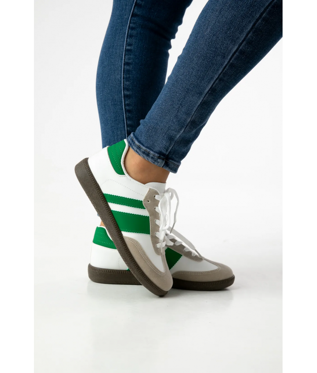 SNEAKERS CASUAL BURNAS - VERDE