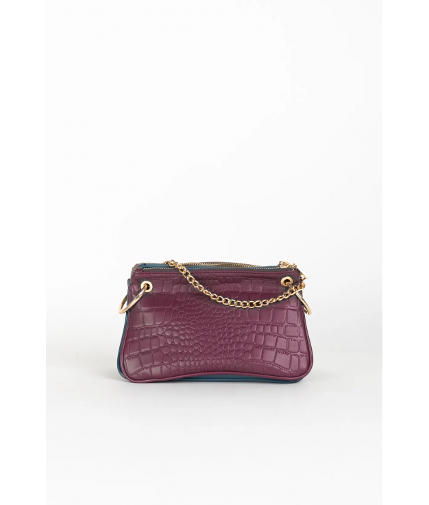 LURAS SHOULDER BAG - BLUE/PURPLE