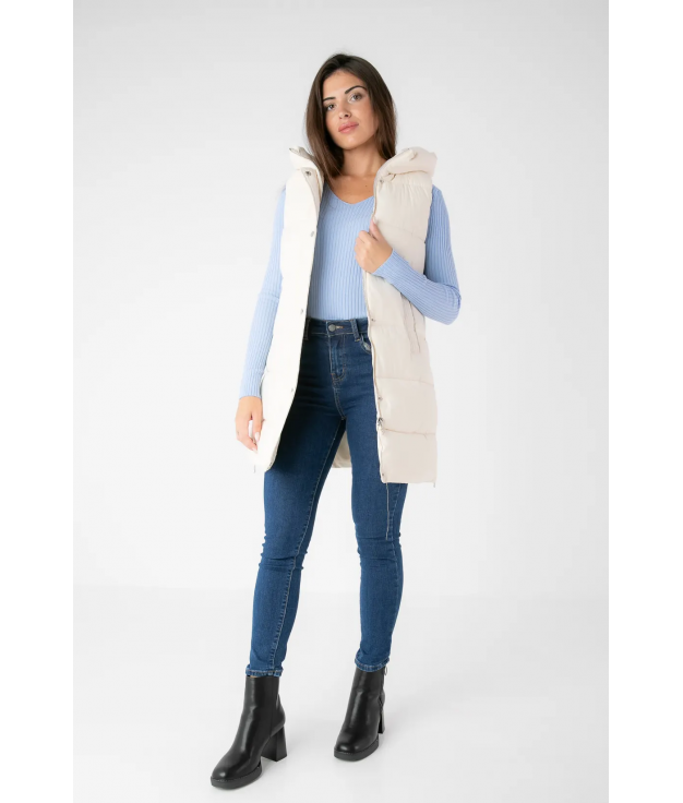 GILET BERTOS - BEIGE