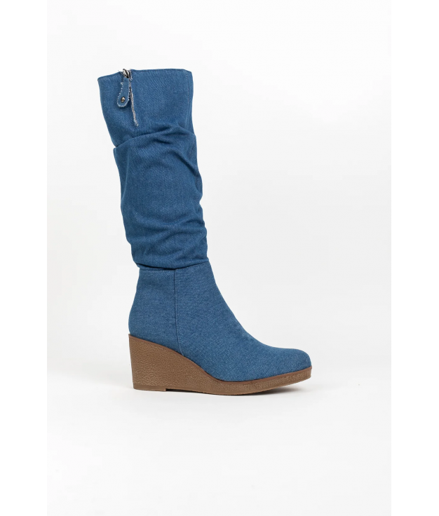 URALY HIGH BOOT - JEANS