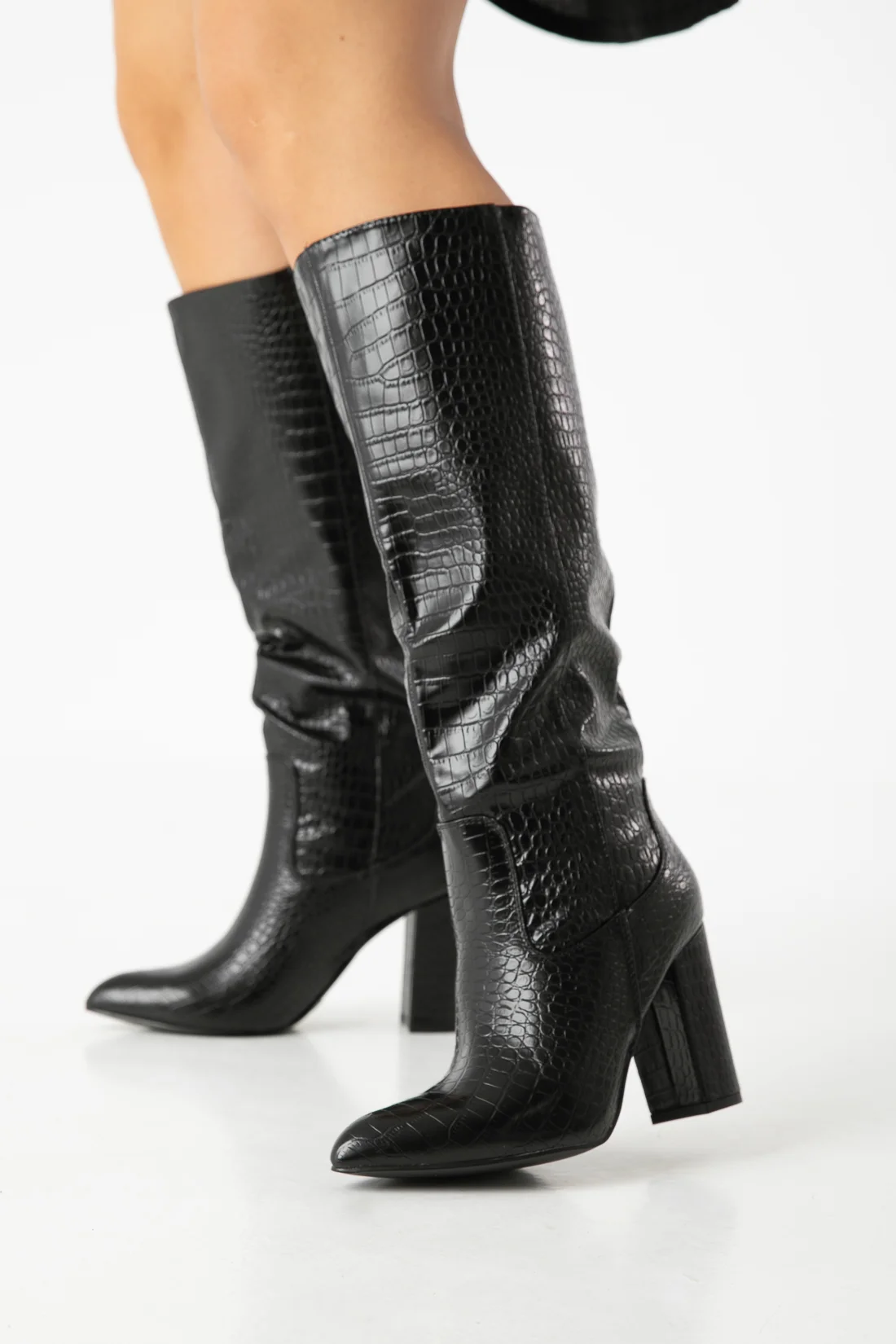 Knee-Lenght Boot Lusia - Black