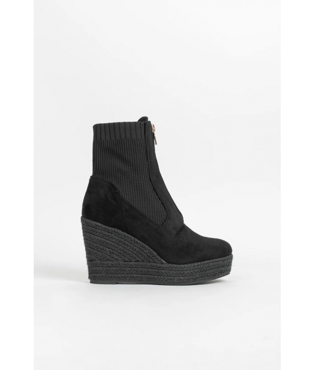 CORCES LOW BOOT - BLACK