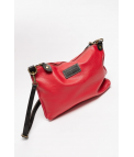 Sac en cuir Caos - rouge feu