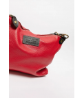 Sac en cuir Caos - rouge feu