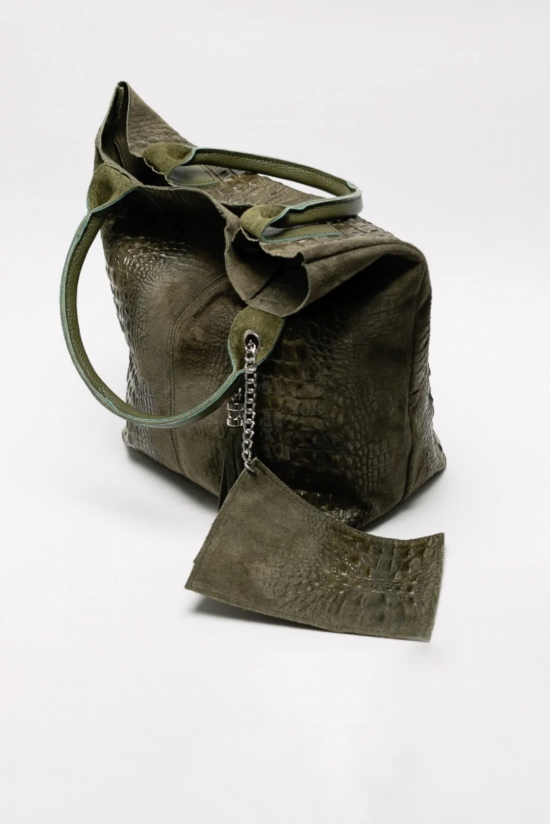 Sac en cuir Elena - marron 2