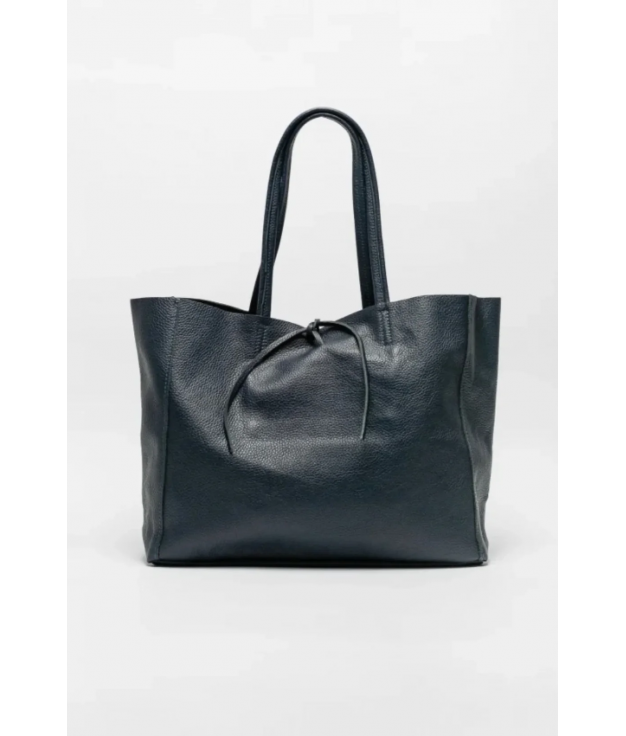 Ivana leather bag - taupe