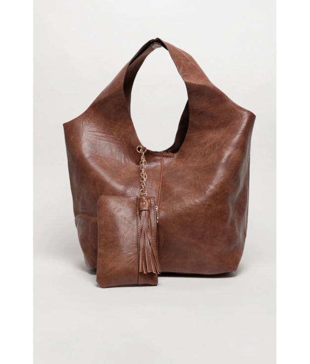 MILENA BAG - BROWN