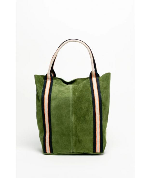 BOLSO DE PIEL KOPAYAM - VERDE MILITAR