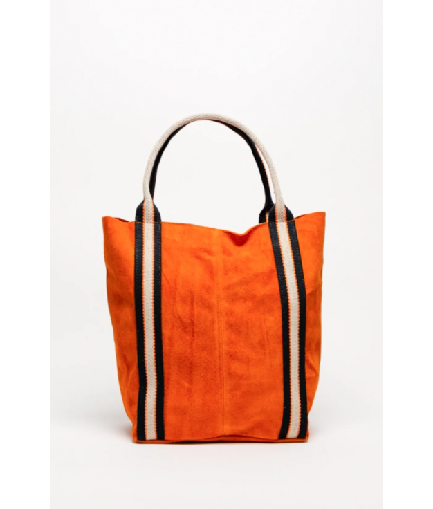 BOLSO DE PIEL KOPAYAM - NARANJA