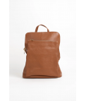 SAC À DOS EN CUIR KELTSE - CAMEL