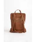SAC À DOS EN CUIR KELTSE - CAMEL