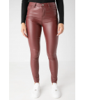 PANTALON PLIQUE - BORDEAUX
