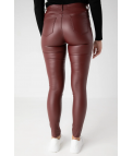PANTALON PLIQUE - BORDEAUX