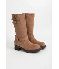 BOTA BAIXA VABER - CAMEL