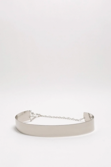 CINTURÓN METAL -PLATA