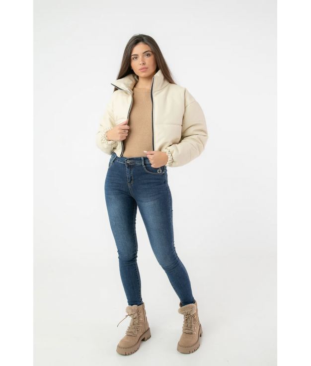 CHAQUETA TRIESI - BEIGE