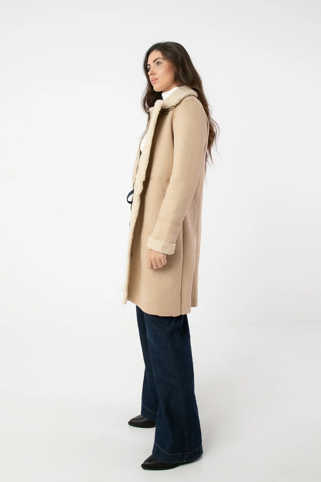 Anthropologie snowdrift reversible clearance coat