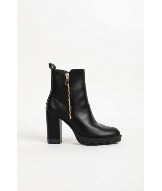 GENA LOW BOOT - BLACK