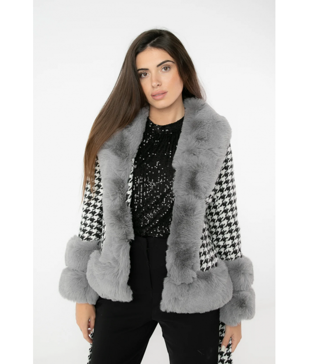 CHAQUETA RETRU - GRIS