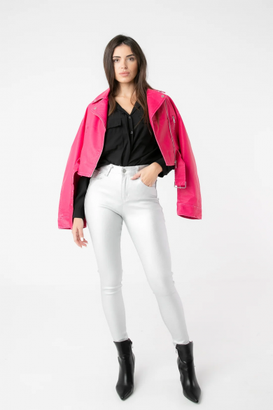 PANTALON DETRE - ARGENT