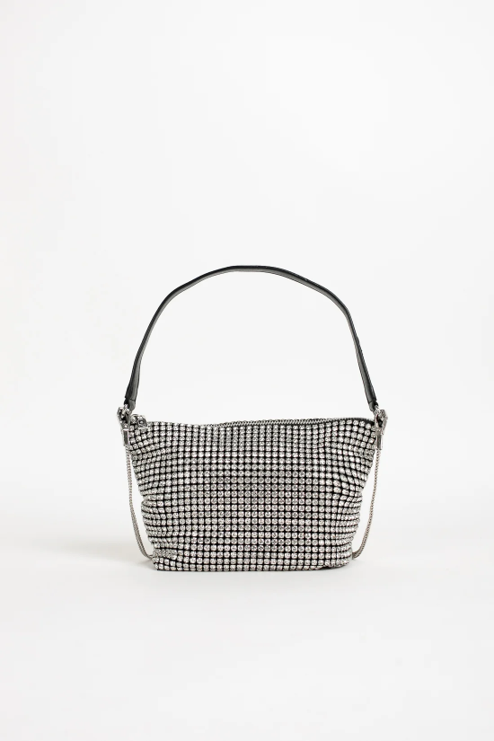 BOLSO DE FIESTA XAIL - PLATA