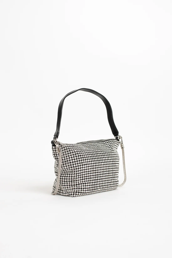 BOLSO DE FIESTA XAIL - PLATA 2