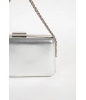 BOLSO DE MANO TABRE - PLATA