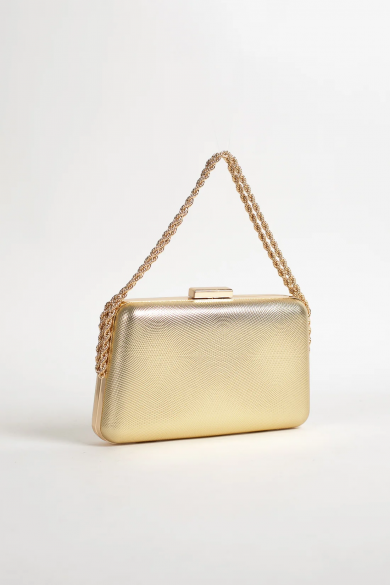 BOLSO DE MANO TABRE - ORO 2