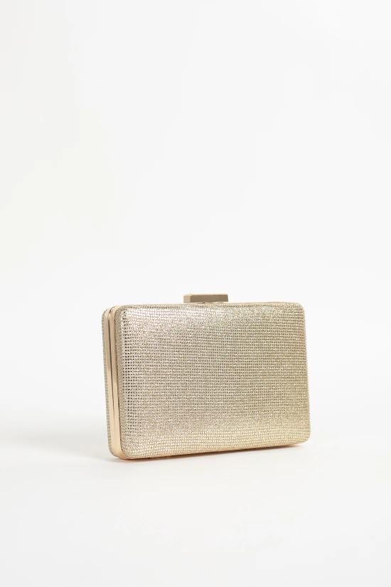 BOLSO DE MANO NOPAL - ORO 2