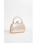 BOLSO DE MANO BADET - CHAMPÁN