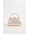 BOLSO DE MANO BADET - CHAMPÁN