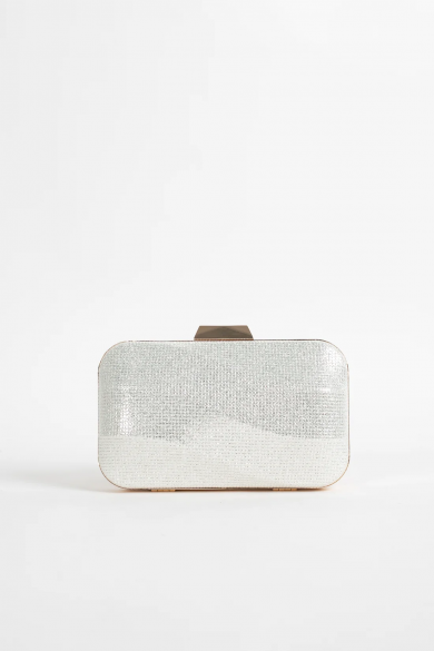 BOLSO DE MANO AMBA - BLANCO