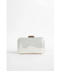 BOLSO DE MANO AMBA - BLANCO