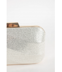 BOLSO DE MANO AMBA - BLANCO
