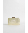 BOLSA DE MÃO AMBA - DOURADA