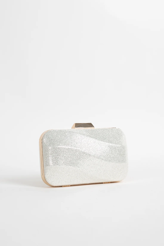 BOLSO DE MANO AMBA - BLANCO 2