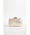 BOLSO DE MANO AMBA - CHAMPÁN