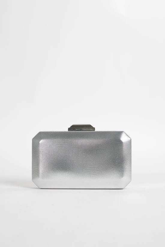 BOLSO DE MANO BRITON - PLATA