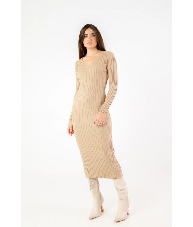 PARFRE DRESS - BEIGE