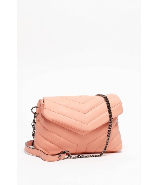 BOLSO PIEL TANIA - ROSA