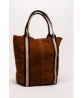 BOLSO DE PIEL KOPAYAM - MARRÓN