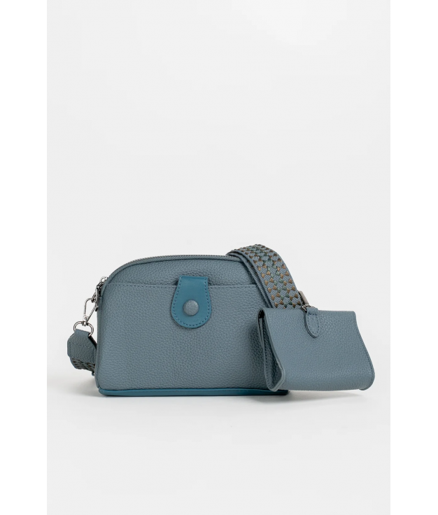 ANPES SHOULDER BAG - PETROL BLUE