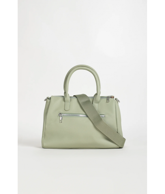 SAC À BANDOULIÈRE EN MAILLE - VERT