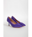 CHAUSSURE À TALON PLUMIA - VIOLET