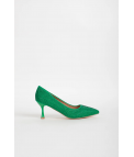 CHAUSSURE À TALON PLUMIA - VERT