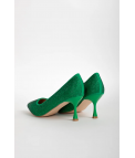 CHAUSSURE À TALON PLUMIA - VERT