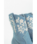 LEBER LOW BOOT - JEANS