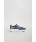 SENAKERS CASUAL NIRDAN - PLATA