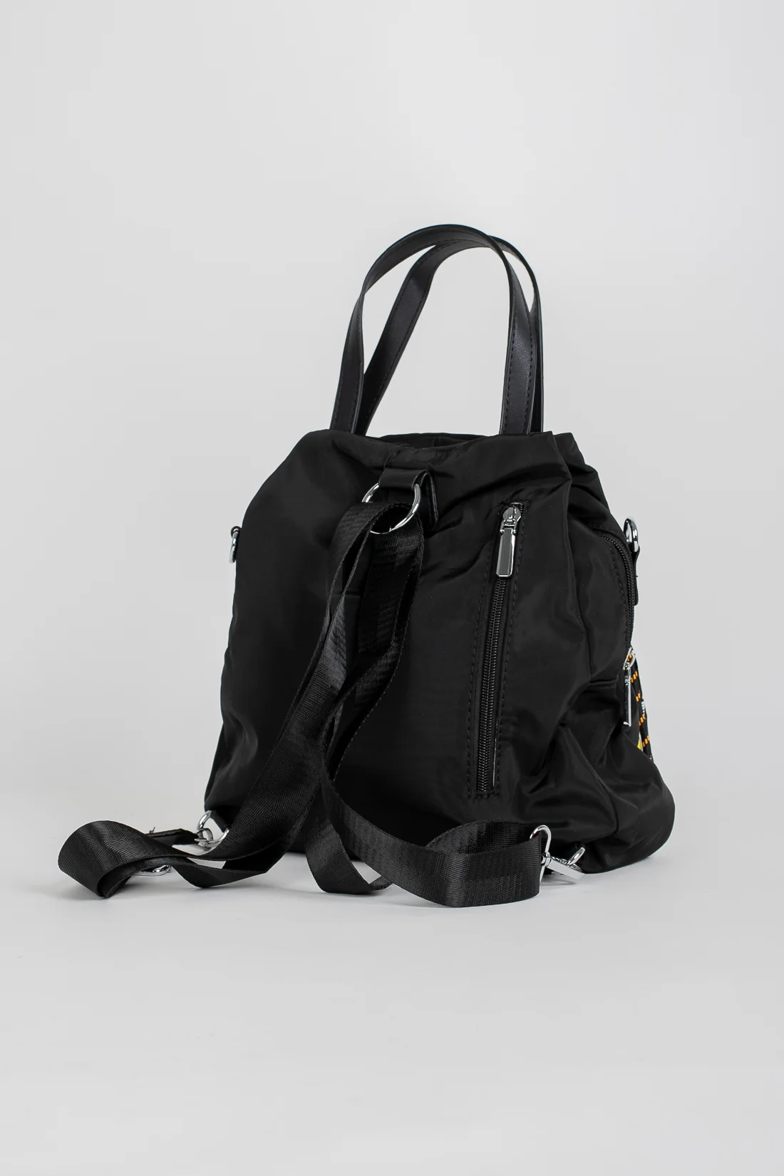 Mochila Mini de nylon en negro - Prada