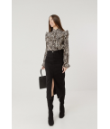 FALDA FOLTAS - NEGRO